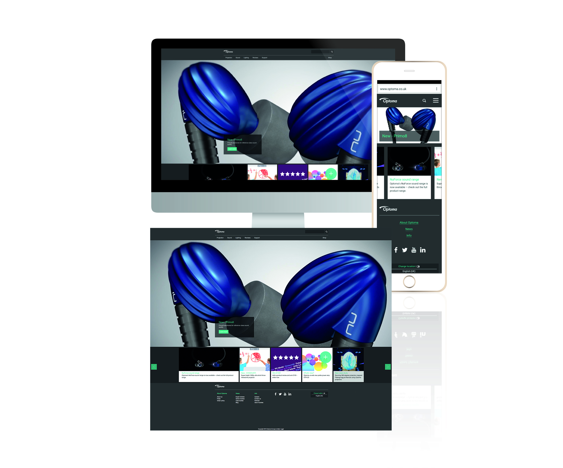 Front page platforms