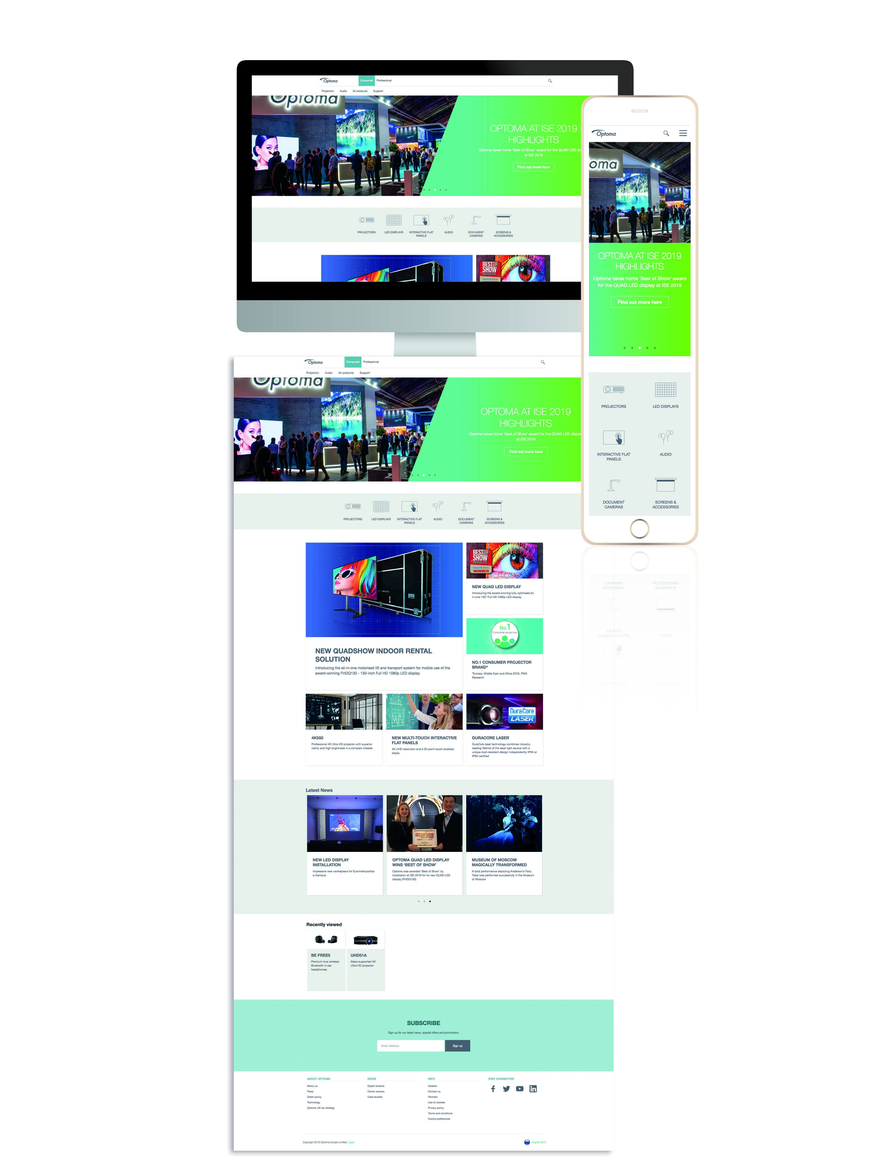 New homepage platforms